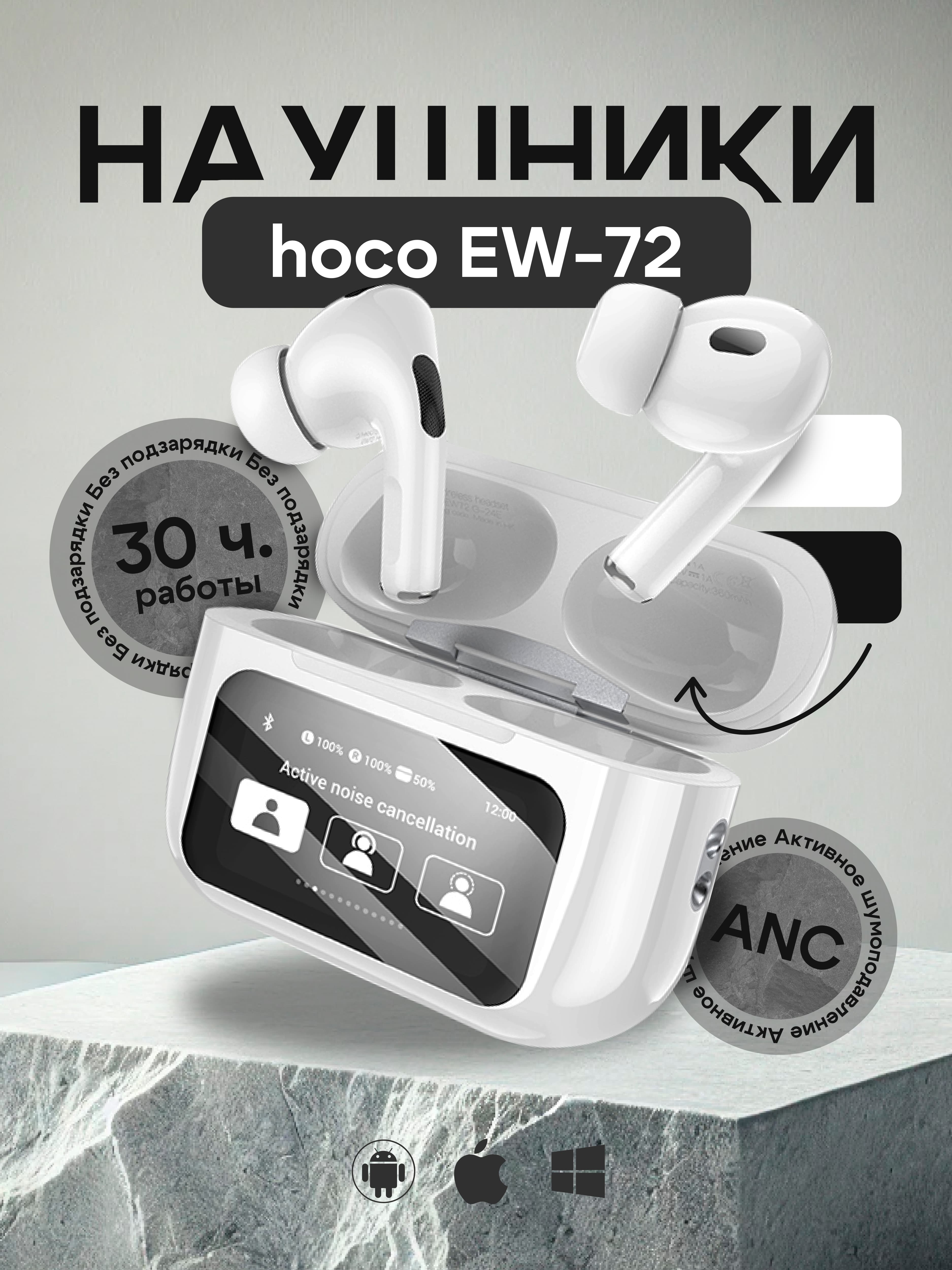 Инфографика для маркетплейсов "Наушники hoco"
